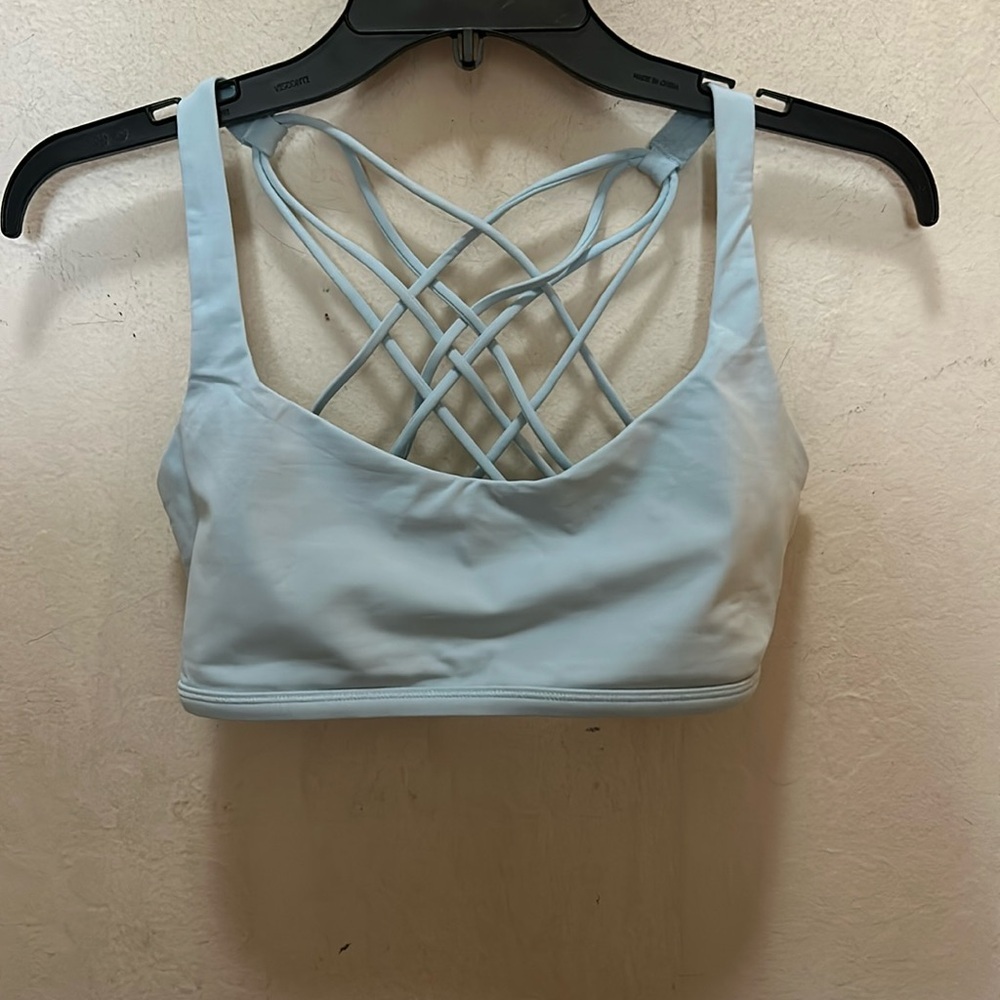 Lululemon Athletica Light Blue Sports Bra